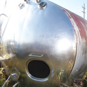 ROUND HORIZONTAL INSULATED TANK