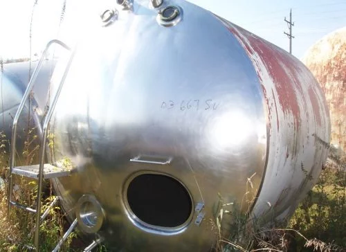 ROUND HORIZONTAL INSULATED TANK