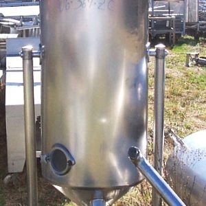 100 GALLON S/S VACUUM TANK