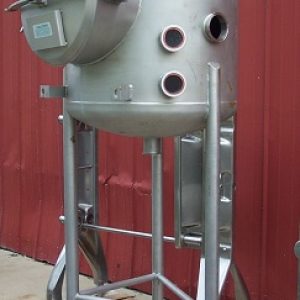 100 GALLON S/S VACUUM TANK