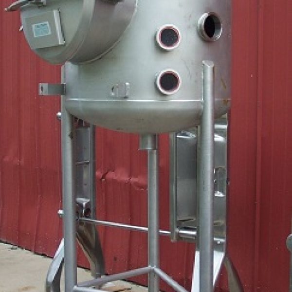 100 GALLON S/S VACUUM TANK