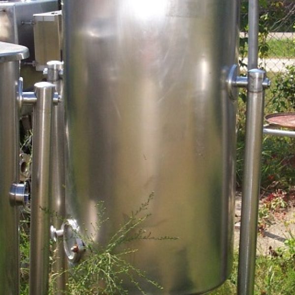 100 GALLON S/S VACUUM TANK