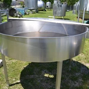 150 GALLON S/S CONE BOTTOM PROCESS CHEESE HOPPER