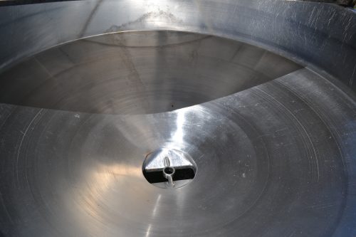 150 GALLON S/S CONE BOTTOM PROCESS CHEESE HOPPER - Image 2