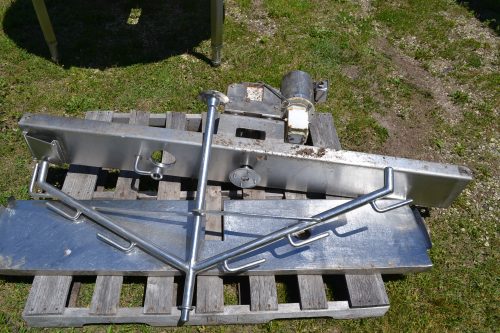 150 GALLON S/S CONE BOTTOM PROCESS CHEESE HOPPER - Image 3