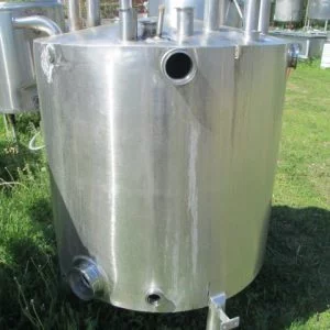 160 GAL SS SINGLE WALL TANK