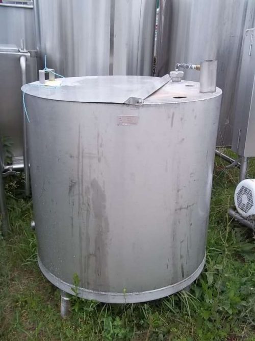 175 GALLON S/S SINGLE WALL CIP TANK