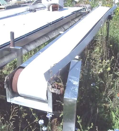 S/S FRAME NEOPRENE & INTRALOX BELT CONVEYORS