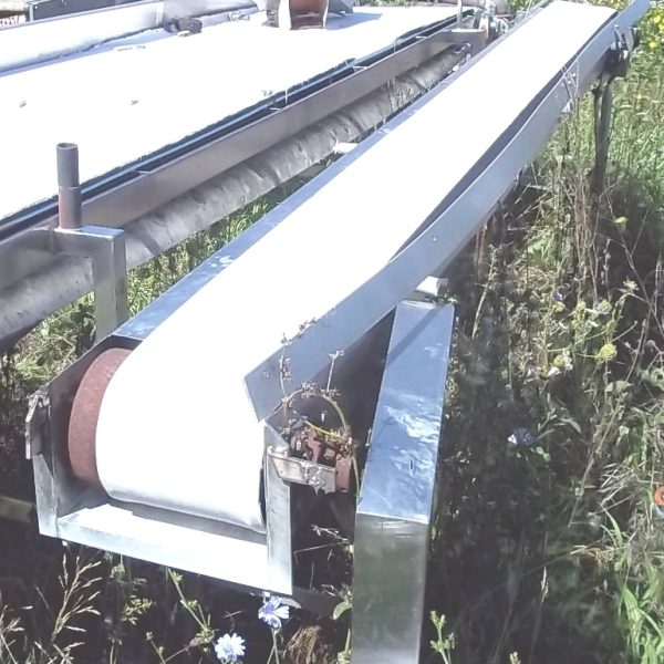 S/S FRAME NEOPRENE & INTRALOX BELT CONVEYORS