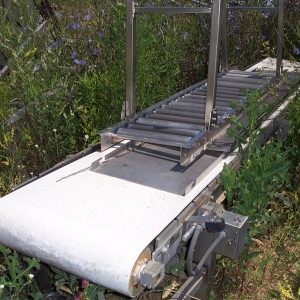 S/S FRAME NEOPRENE & INTRALOX BELT CONVEYORS
