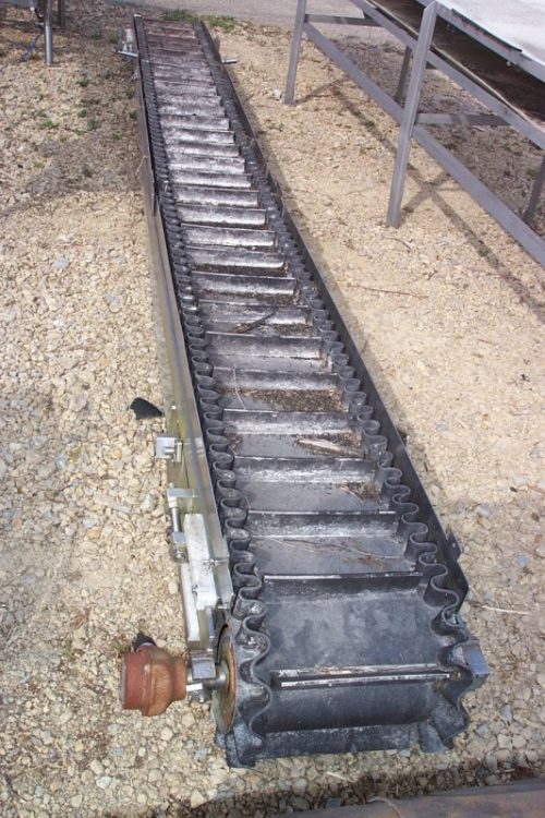 S/S FRAME NEOPRENE & INTRALOX BELT CONVEYORS