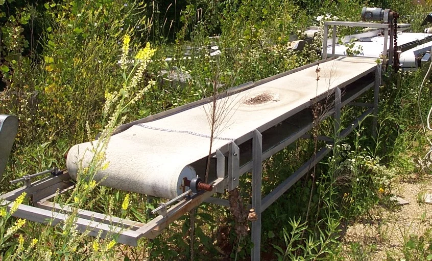 S/S FRAME NEOPRENE & INTRALOX BELT CONVEYORS