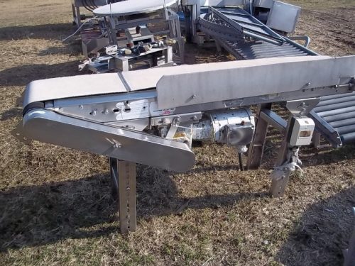 S/S FRAME NEOPRENE & INTRALOX CONVEYORS
