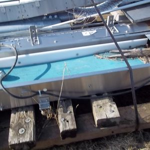 S/S FRAME NEOPRENE & INTRALOX CONVEYOR