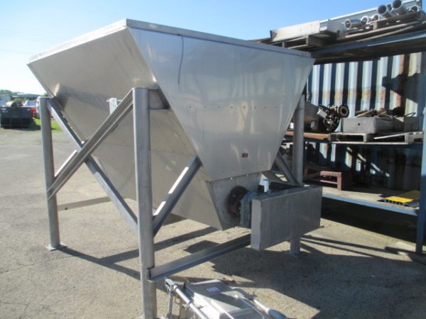 Ss Rectangular Hopper S/S HOPPER For Sale | International Machinery Exchange