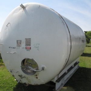 3,000 GAL. DAMROW S/S JACKETED TANK