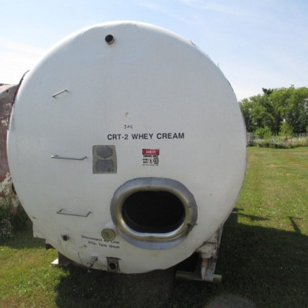 3,000 GAL. HEIL S/S JACKETED TANK