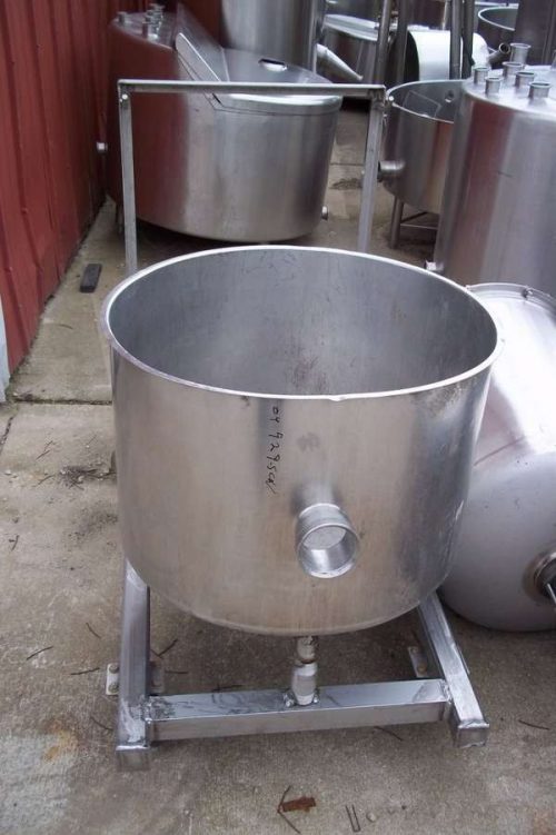 30 GALLON S/S SINGLE WALL OPEN TOP BALANCE TANK