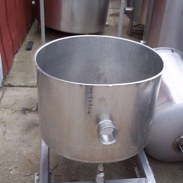 30 GALLON S/S SINGLE WALL OPEN TOP BALANCE TANK