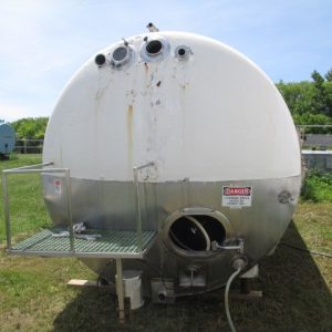 7,000 GAL. DAMROW S/S INSULATED TANK