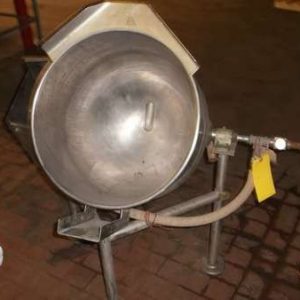 GROEN S/S KETTLE ON TIPPER FRAME