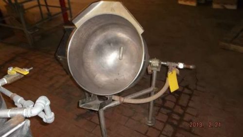 GROEN S/S KETTLE ON TIPPER FRAME