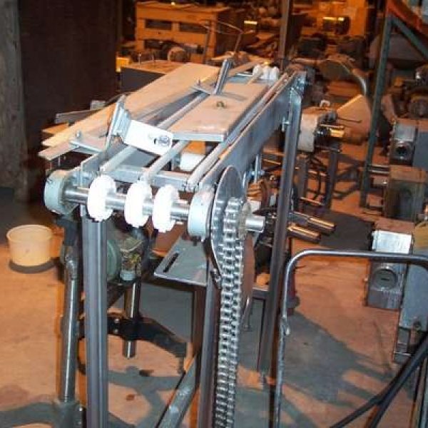 S/S BELT CONVEYOR WITH INTRALOX BELT