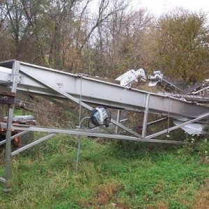 S/S INCLINE WIRE BELT CONVEYOR