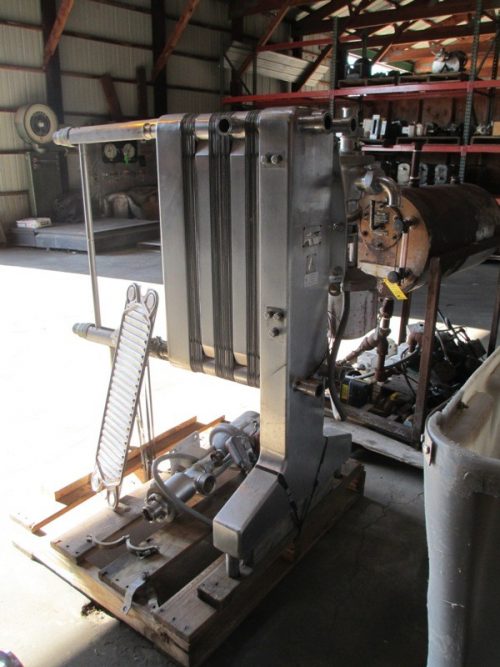 DE LAVAL S/S PLATE HEAT EXCHANGER