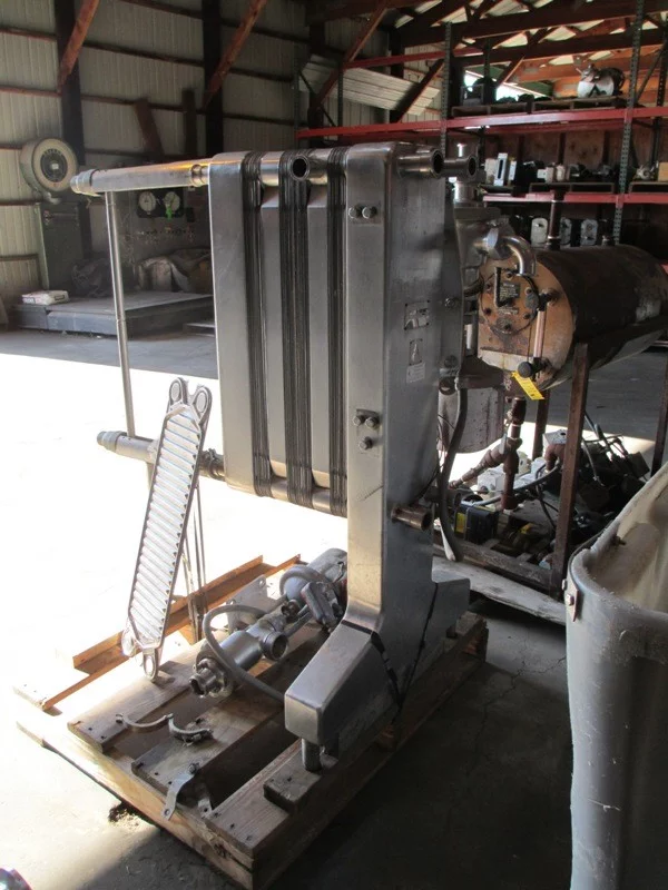 DE LAVAL S/S PLATE HEAT EXCHANGER