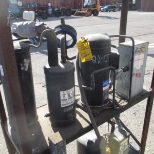 SCROLL TYPE FREON COMPRESSOR/CONDENSER PKG.