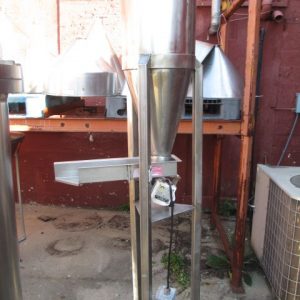 S/S CONE FUNNEL VIBRATING FILLER