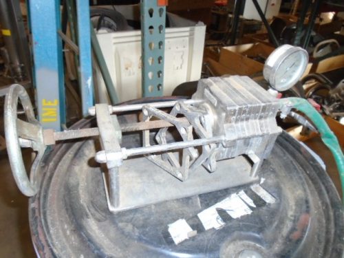 S/S LAB SIZED FILTER PRESS