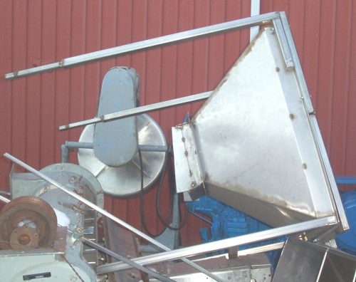 S/S RECTANGULAR BAG DUMP HOPPER