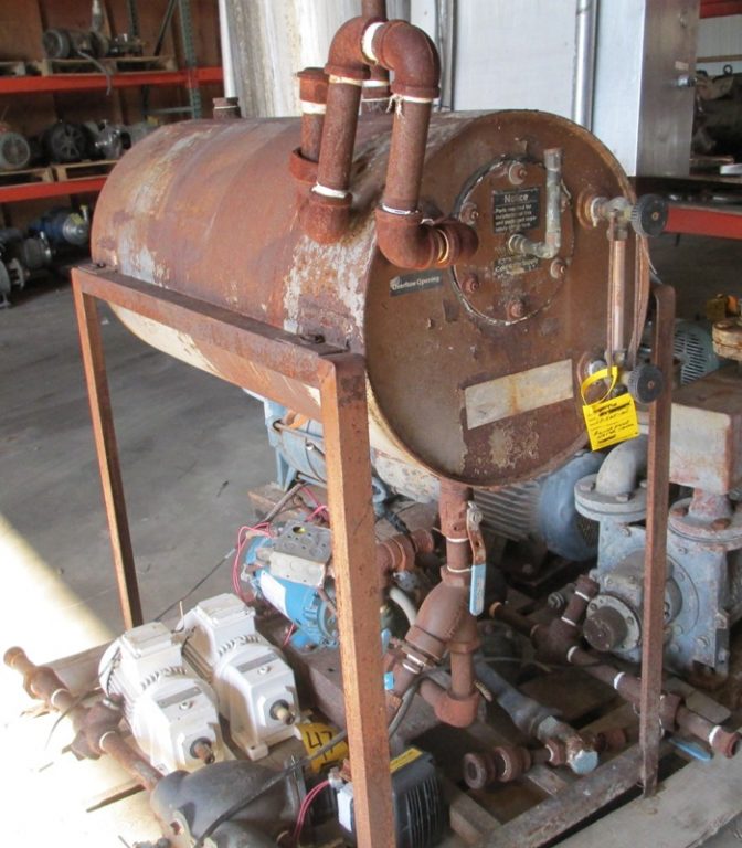 38 GAL. BOILER FEEDWATER TANK International Machinery Exchange