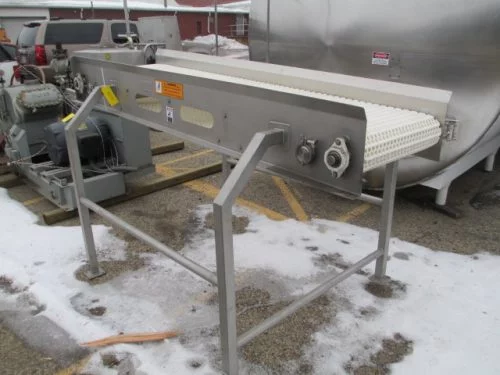 S/S BELT CONVEYOR 7'6" LONG