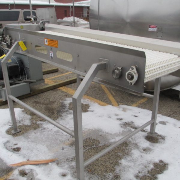 S/S BELT CONVEYOR 7'6" LONG