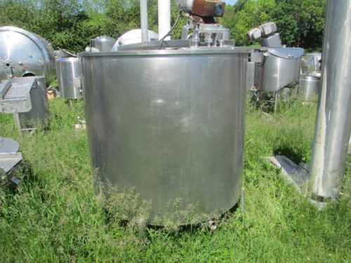 400 GAL. GROEN S/S SINGLE WALL MIXING TANK