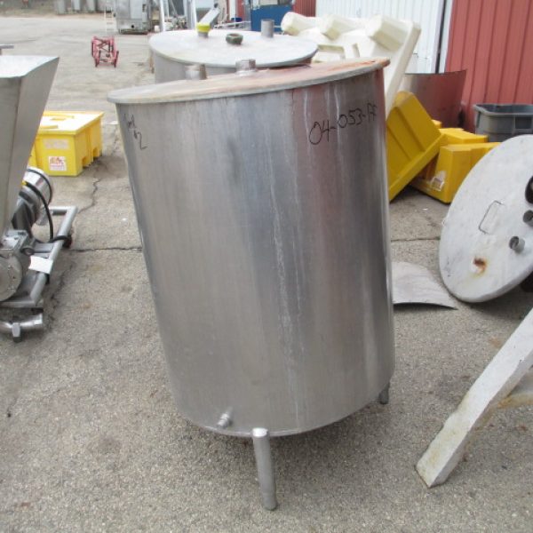 120 GALLON S/S SINGLE WALL CIP TANK