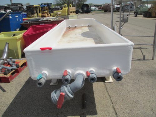 400 GALLON FIBERGLASS BRINE TANK