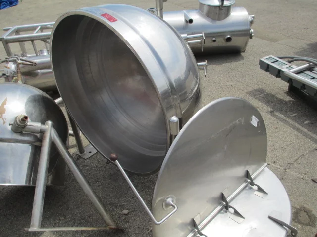 80 GALLON ALL S/S JACKETED PROCESS KETTLE