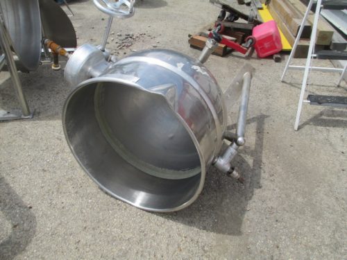 40 GALLON ALL S/S JACKETED PROCESS KETTLE