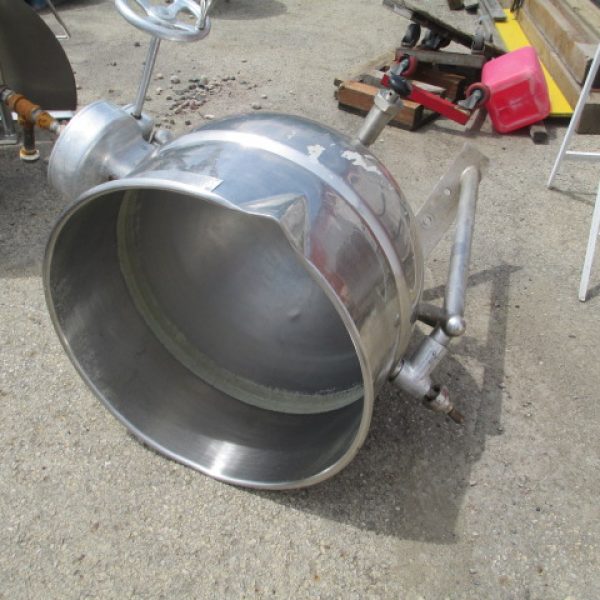 40 GALLON ALL S/S JACKETED PROCESS KETTLE