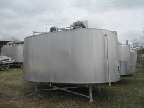 45,000 LB Damrow Double O Enclosed Cheese Vat 0379051