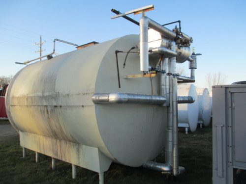 7,000 Gallon S/S Jacketed Tank