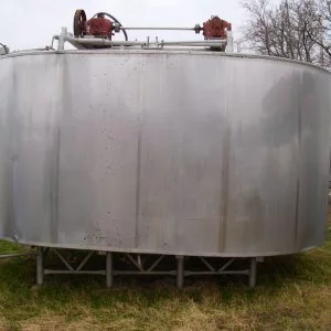 50,000 LB Damrow Double O Enclosed Cheese Vat