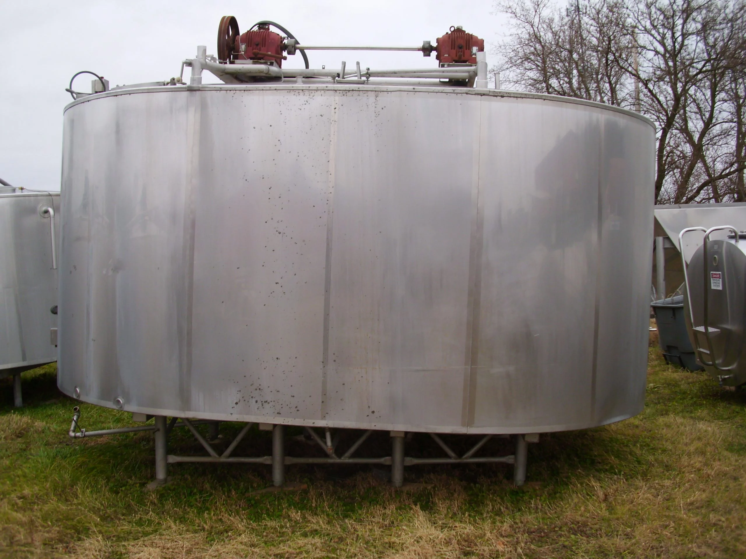 50,000 LB Damrow Double O Enclosed Cheese Vat