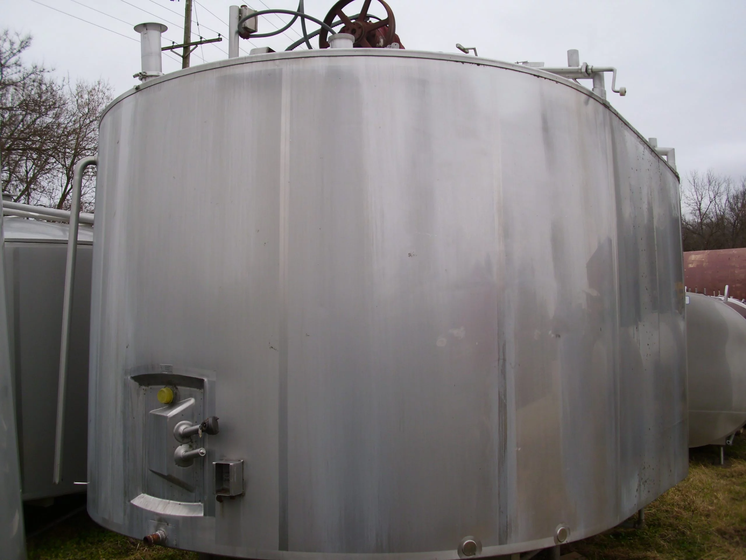50,000 LB Damrow Double O Enclosed Cheese Vat - Image 2