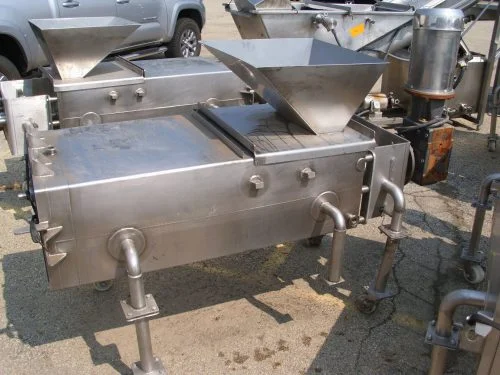 S/S Mozzarella Cheese Extruder Dual Auger