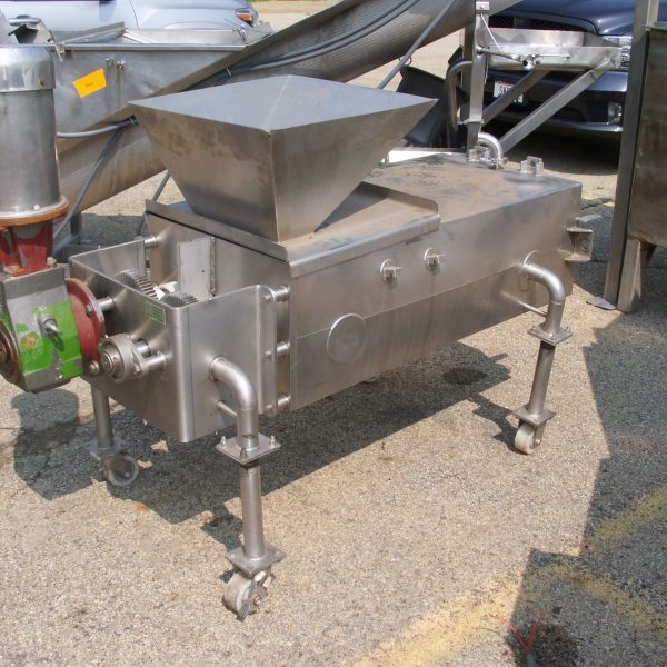 S/S Mozzarella Cheese Extruder Dual Auger